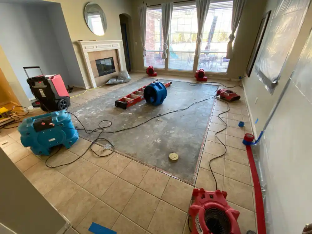water damage restoration service Belvidere